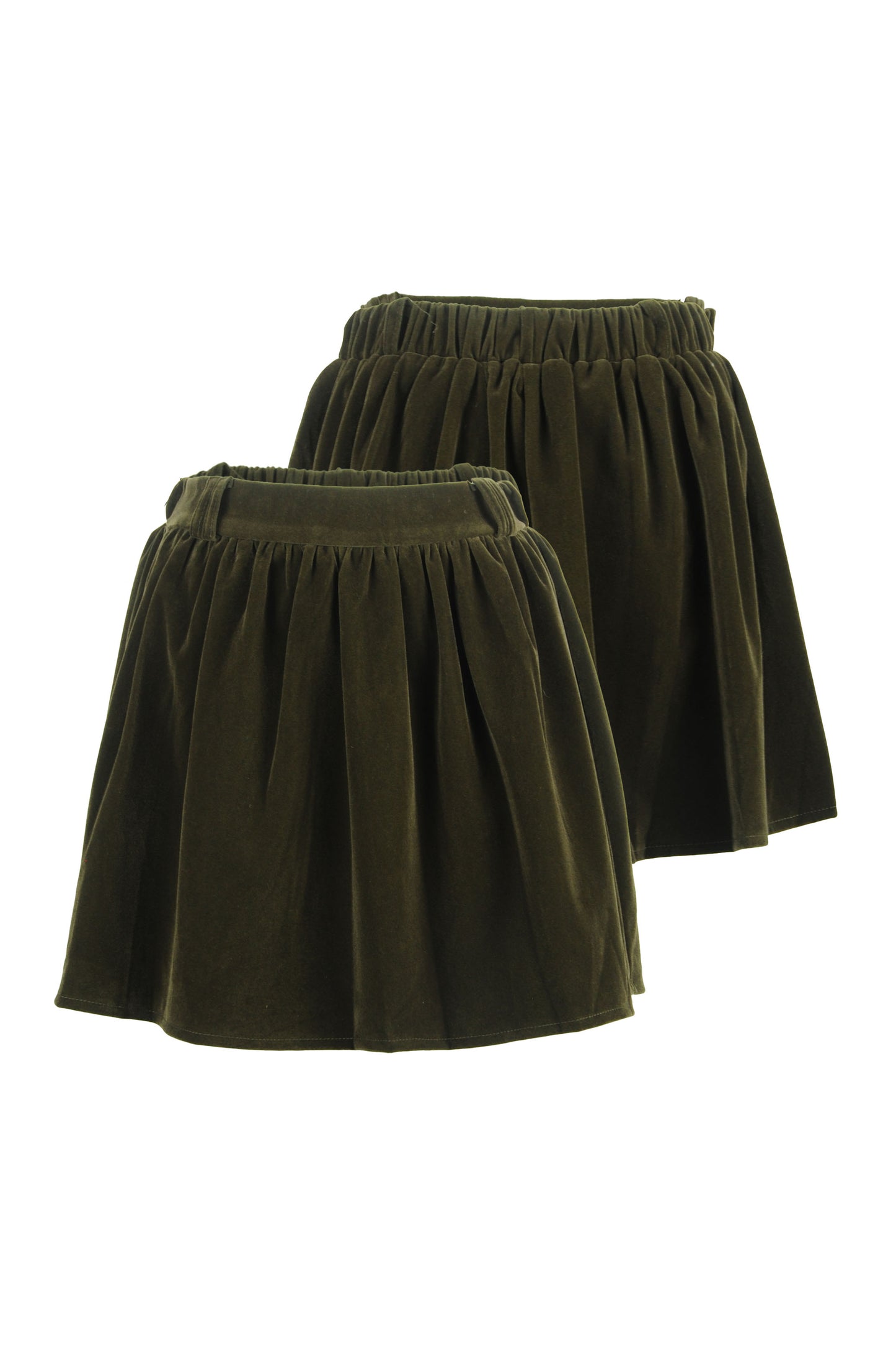 Alma Corduroy Skirt with Belt