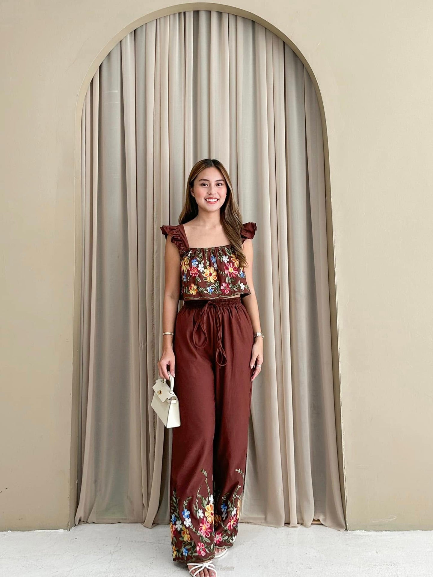 Lucille Top and Pants Set