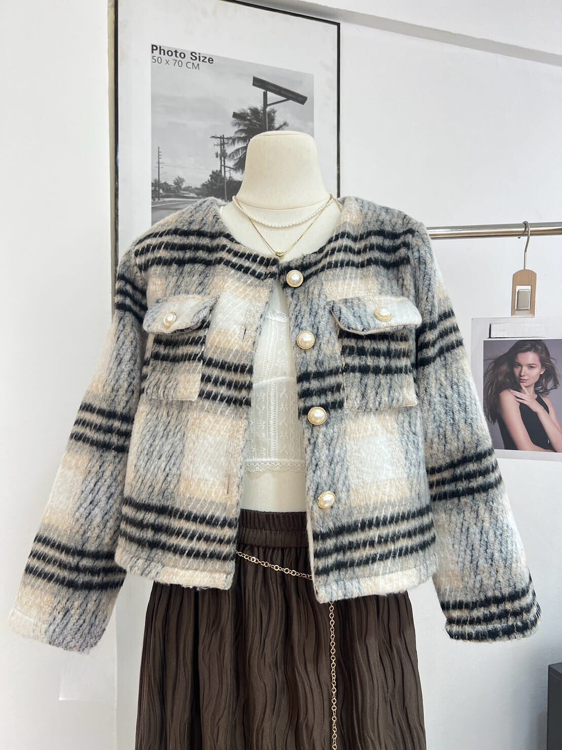 Monette Tweed Blazer